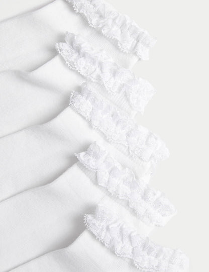 5'li Fırfır Detaylı Freshfeet™ Çorap