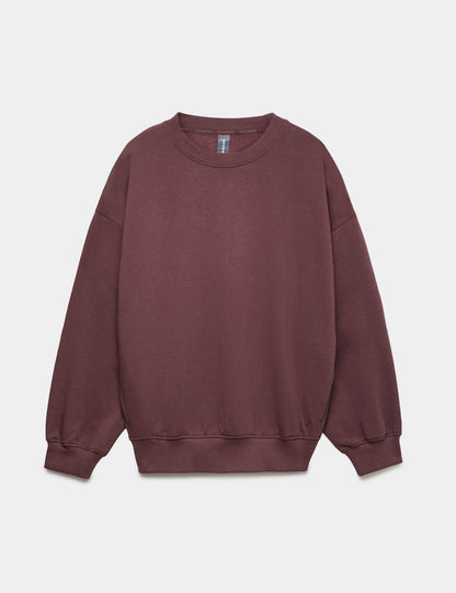 Pamuklu Oversize Sweatshirt