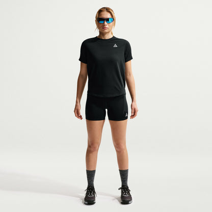Nike Dri-fıt High-waisted 4 Trail Kadın Siyah Koşu Şort