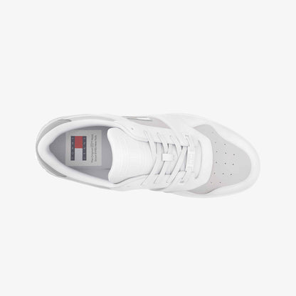 Tommy Jeans Retro Basket Tonal Kadın Gri Spor Ayakkabı