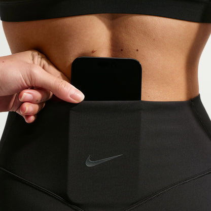 Nike Dri-fit Universa High Rise 20 Cm Kadın Siyah Kısa Tayt
