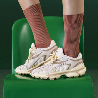 Lacoste Elite Active Kadın Bej Sneaker
