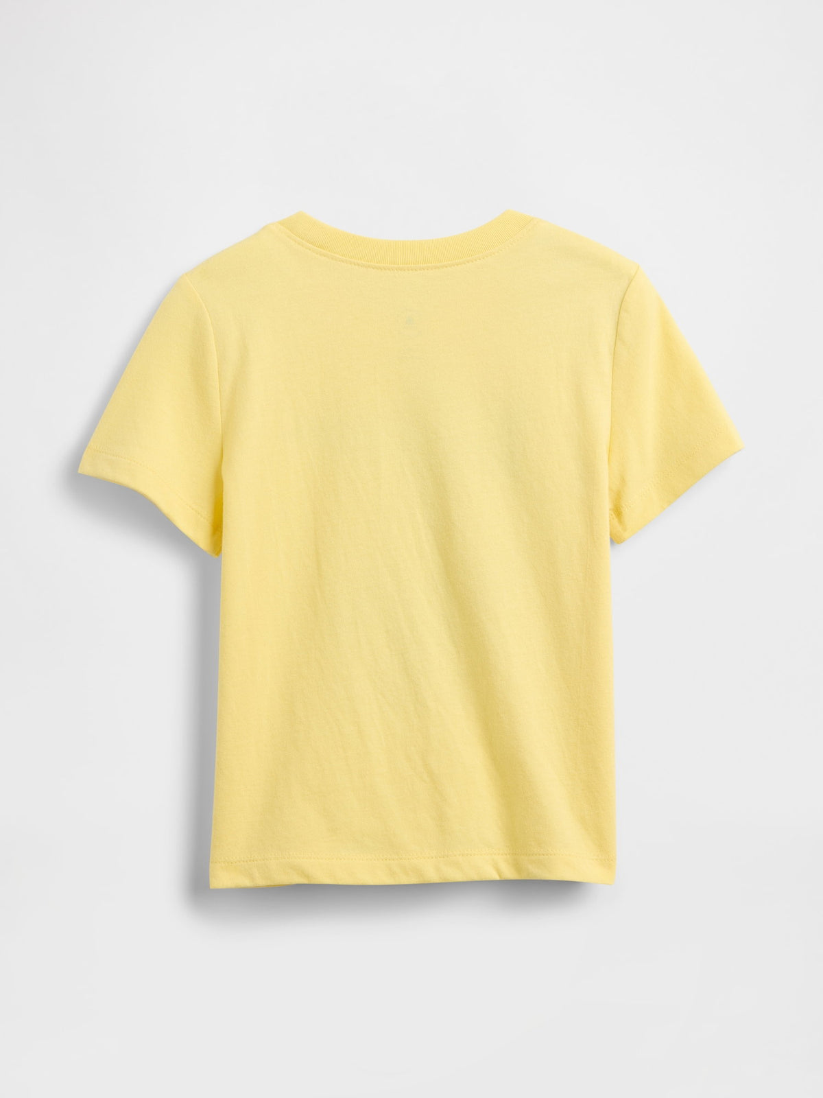Sarı Grafik Baskılı T-shirt