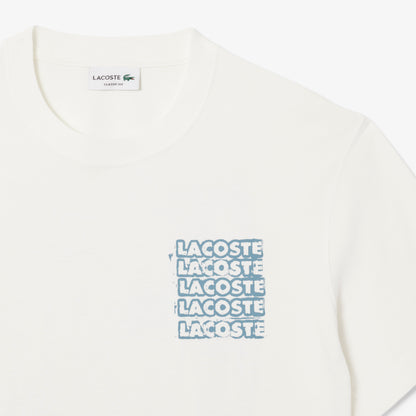 Lacoste Classic Fit Erkek Bej T-shirt