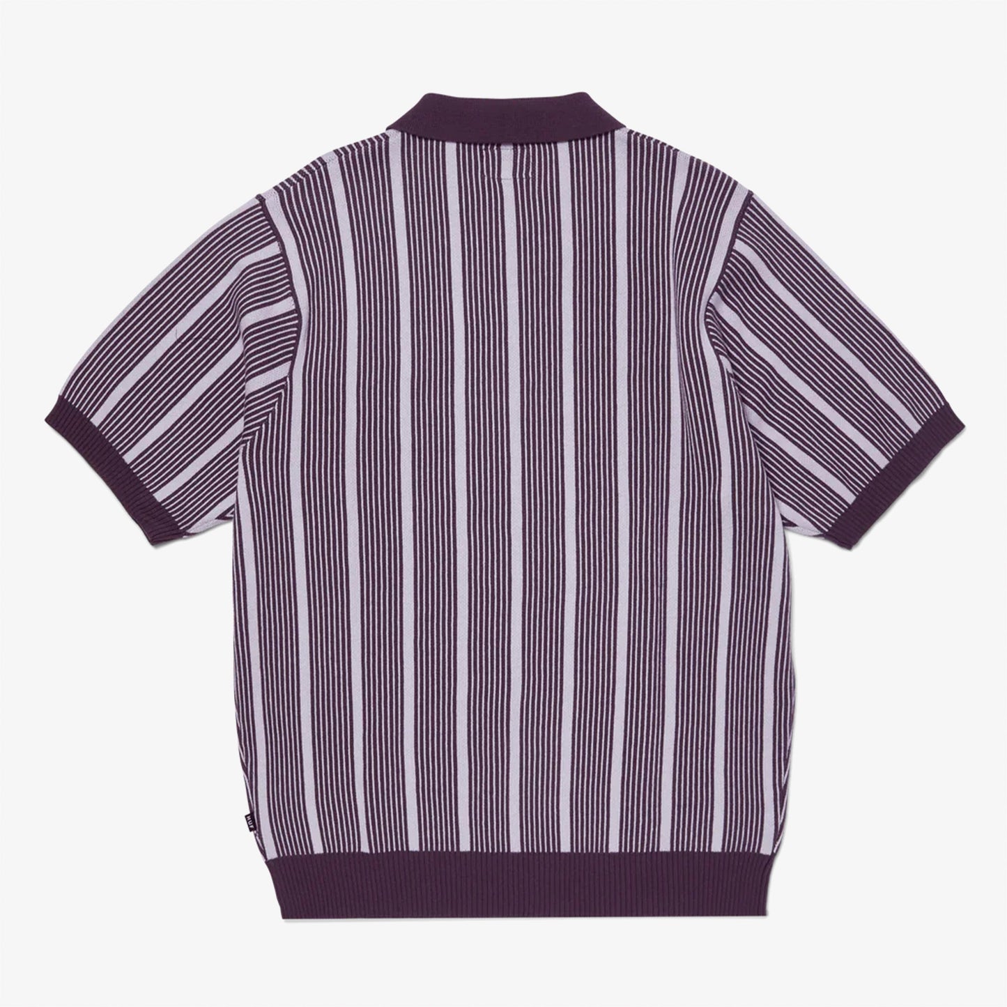 Huf Trace Stripe Erkek Mor Gömlek
