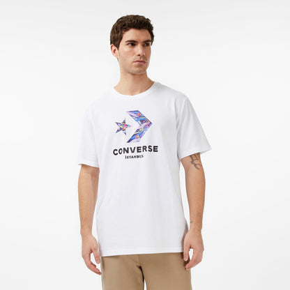 Converse Classic Unisex Beyaz T-shirt