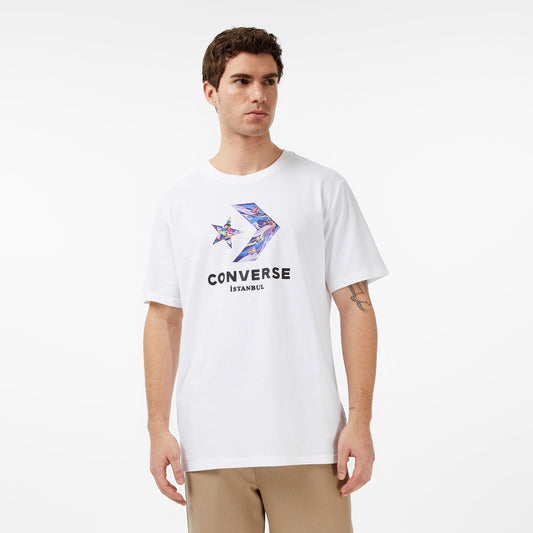 Converse Classic Unisex Beyaz T-shirt