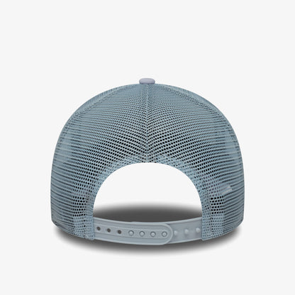 New Era Oval Foam Patch Trucker Kadın Mavi/beyaz Şapka