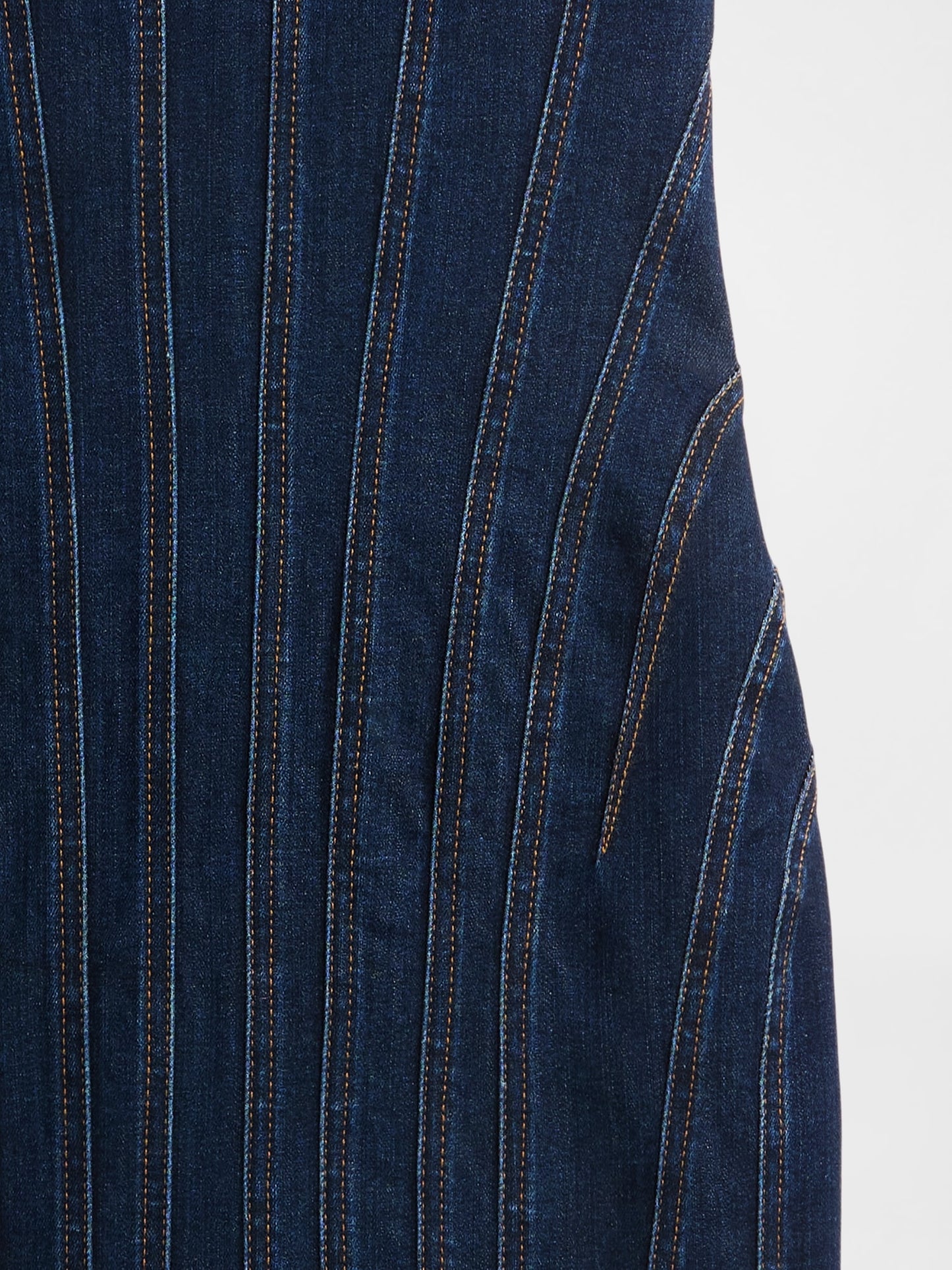 Lacivert Gapstudio Denim Midi Elbise