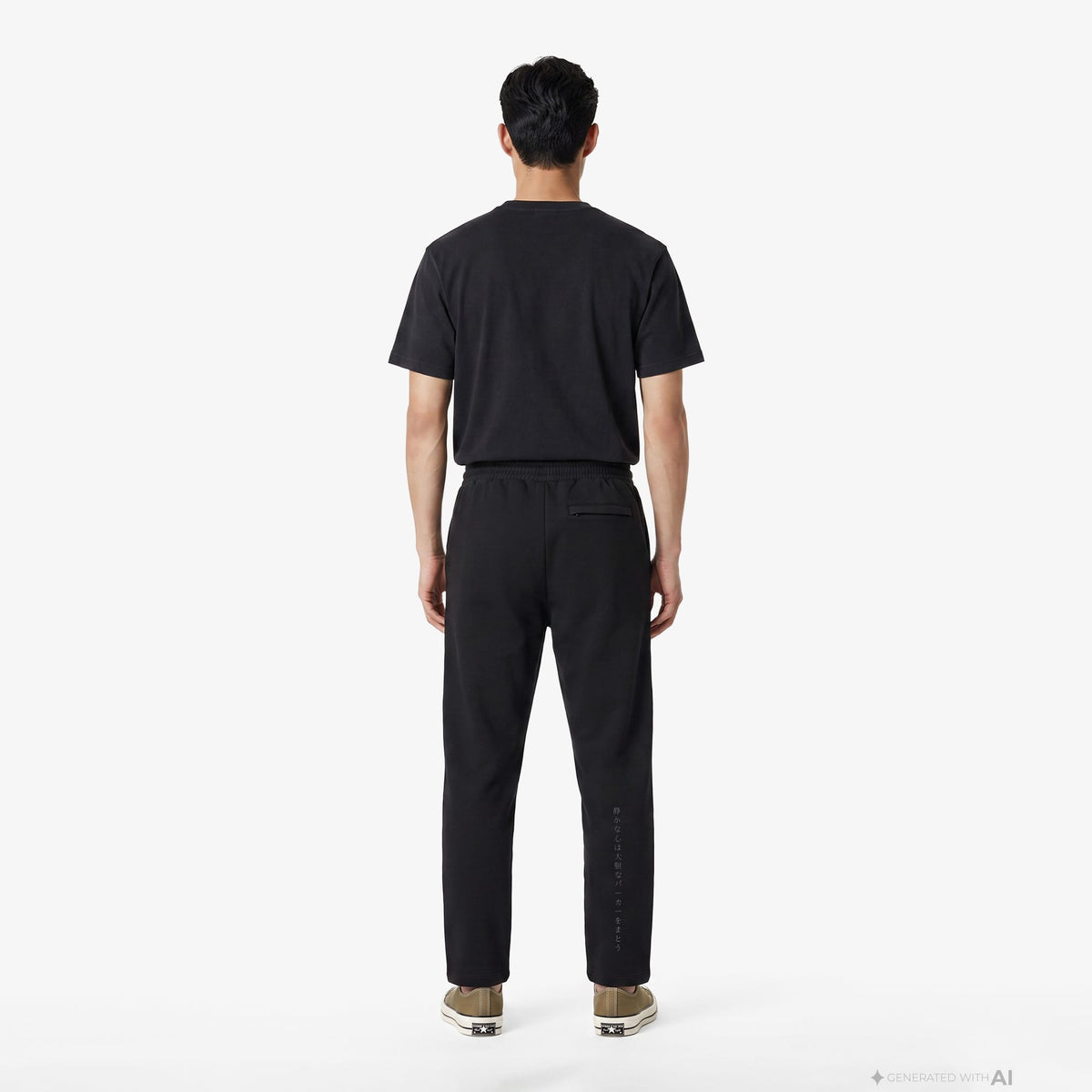 Unıted4 Regular Fit Erkek Siyah Eşofman Altı