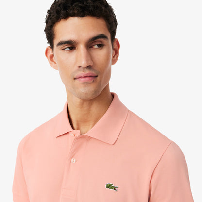 Lacoste Classic Fit Erkek Pembe Polo