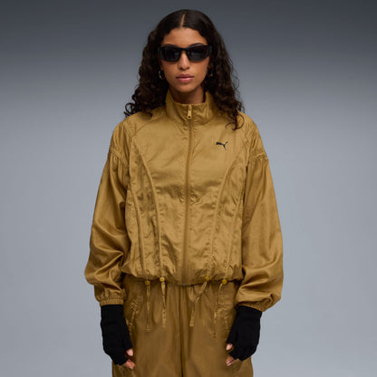 Puma Dare To Oversized Woven Kadın Sarı Ceket