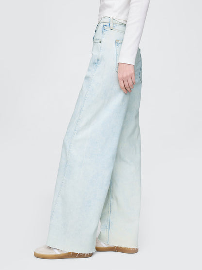 Mavi High Rise Stride Wide-leg Jean Pantolon