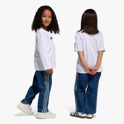 Adidas Firebird Denim Çocuk Mavi Pantolon