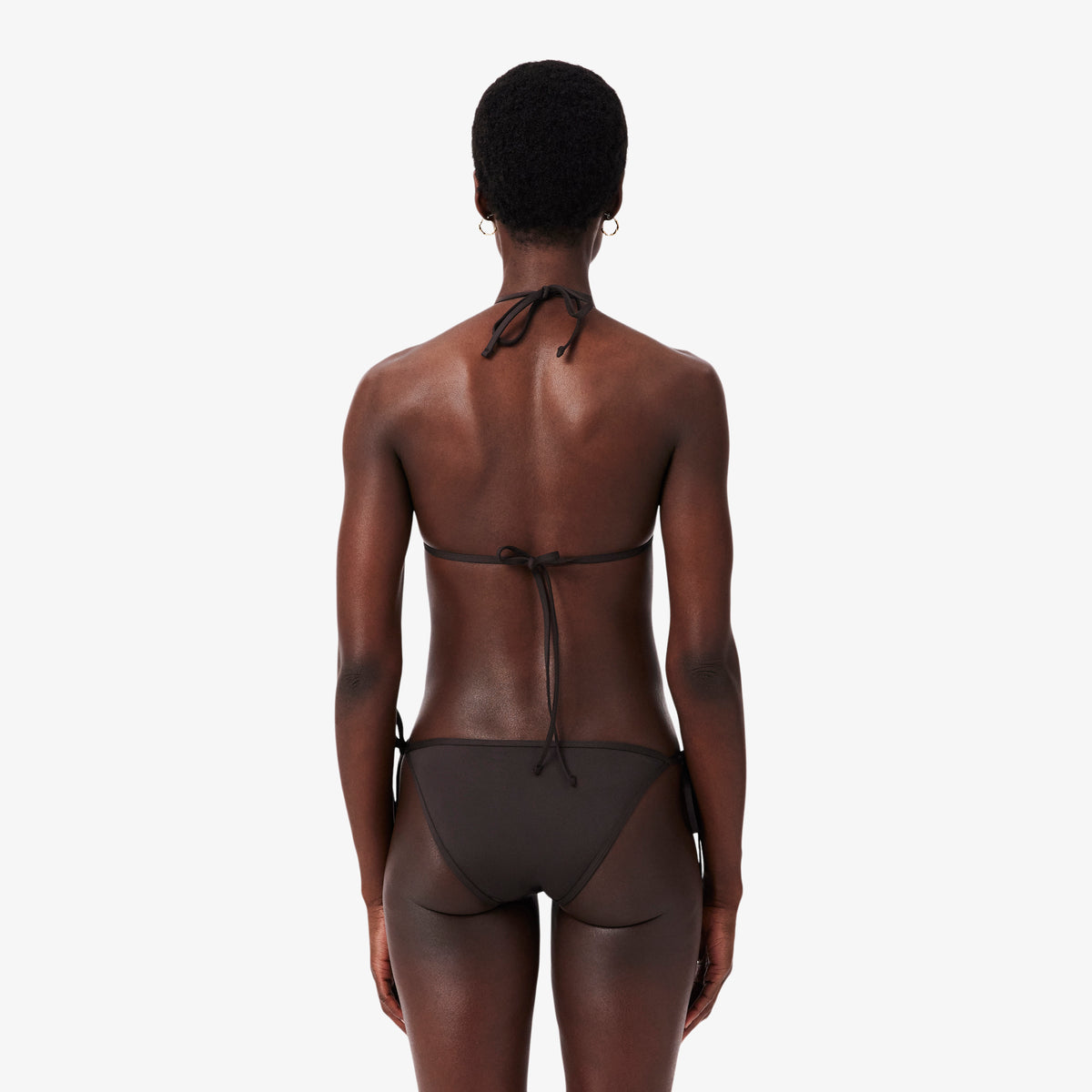 Lacoste Classic Kadın Kahverengi Bikini