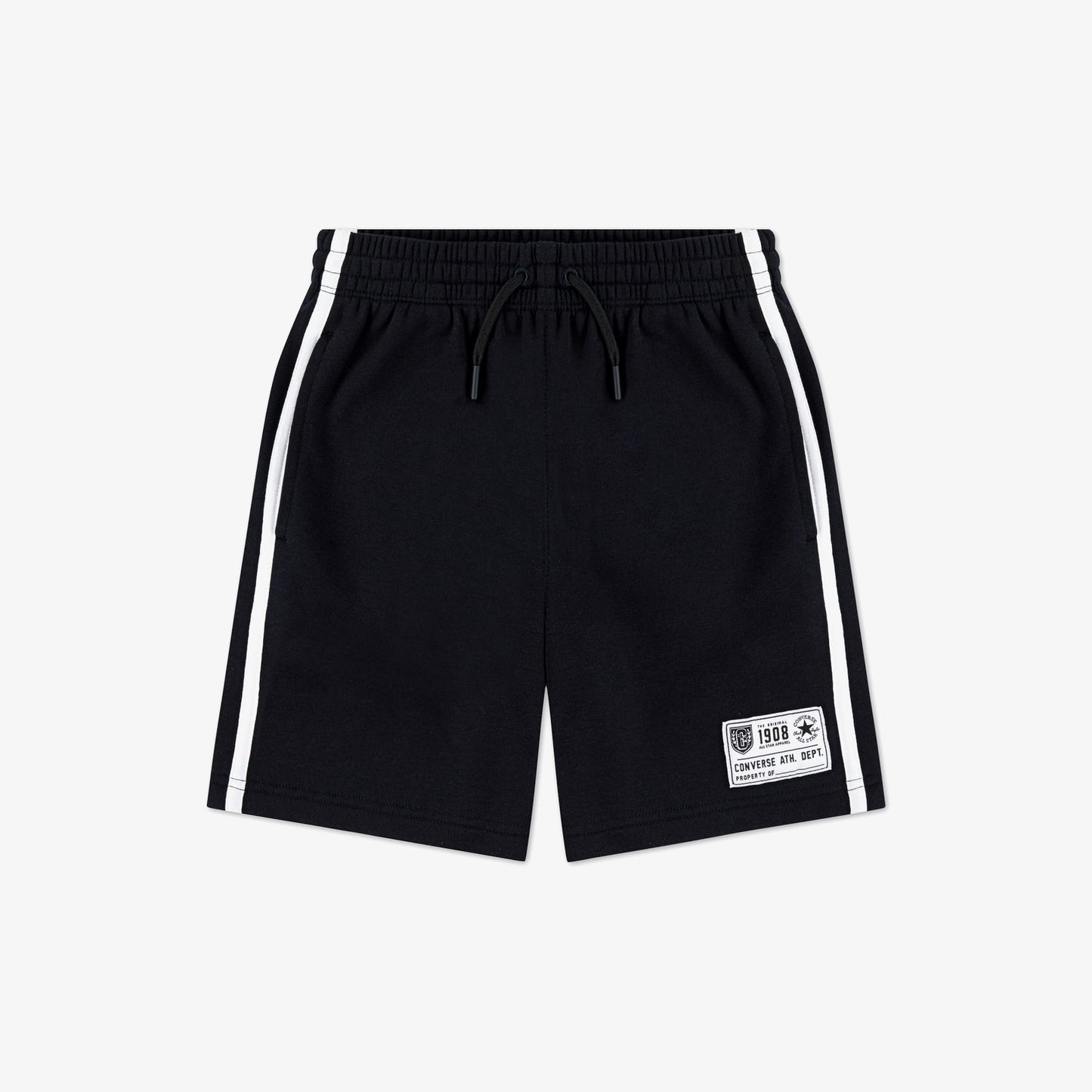 Converse Side Stripe Retro Çocuk Siyah Şort