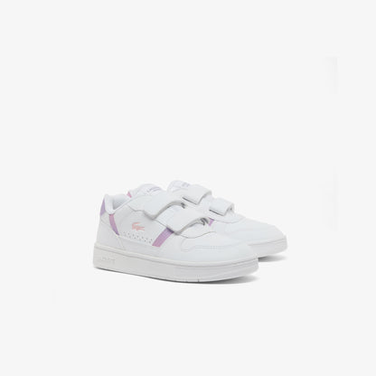 Lacoste T-clip Set Çocuk Beyaz Cırt Cırtlı Spor Ayakkabı