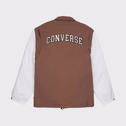 Converse Classic Erkek Renk Bloklu Kahverengi Ceket