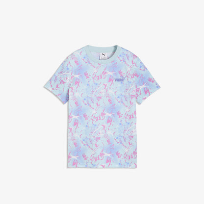 Puma Tweenerverse Çocuk Mavi T-shirt