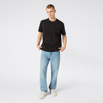 Champion Ss Regular Fit Erkek Siyah T-shirt