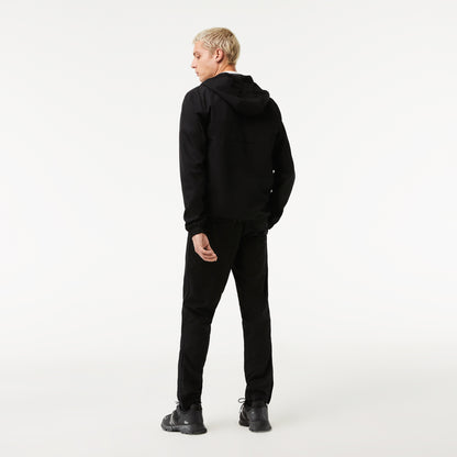 Lacoste Erkek Regular Fit Kapüşonlu Siyah Eşofman Takımı