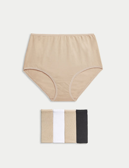 5'li Cotton Lycra® Full Brief Külot Seti