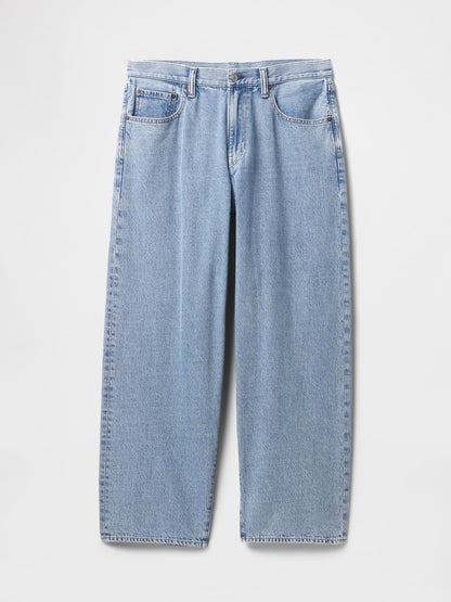 Açık Mavi Extra Baggy Jean Pantolon