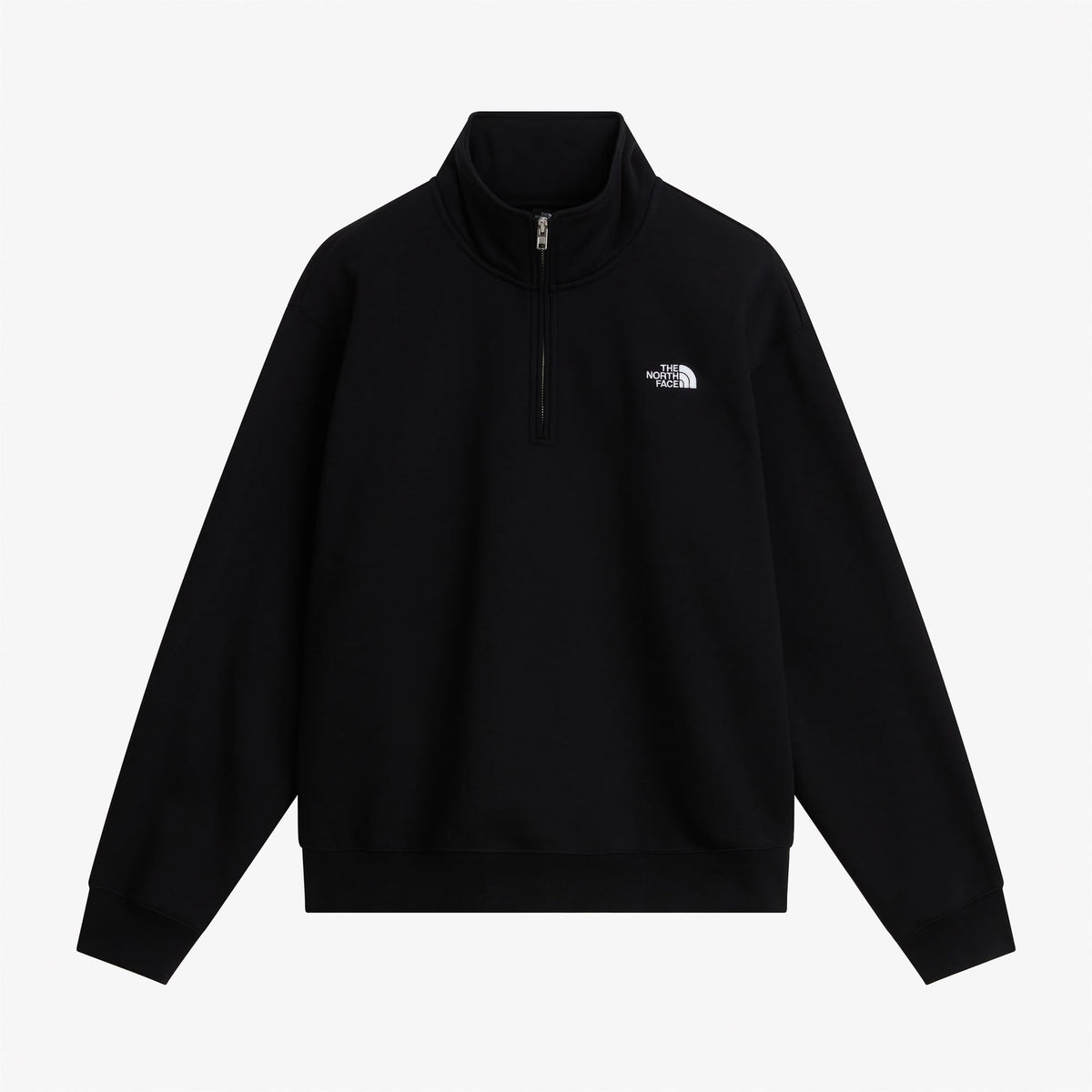 The North Face Essential Simple Dome Relaxed 1/4 Zip Erkek Siyah Polar