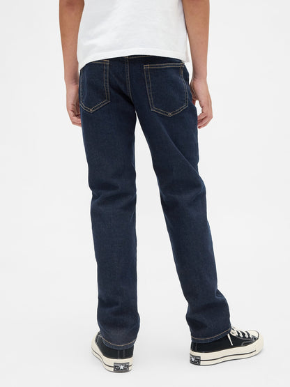 Koyu Mavi Kids Jean Pantolon
