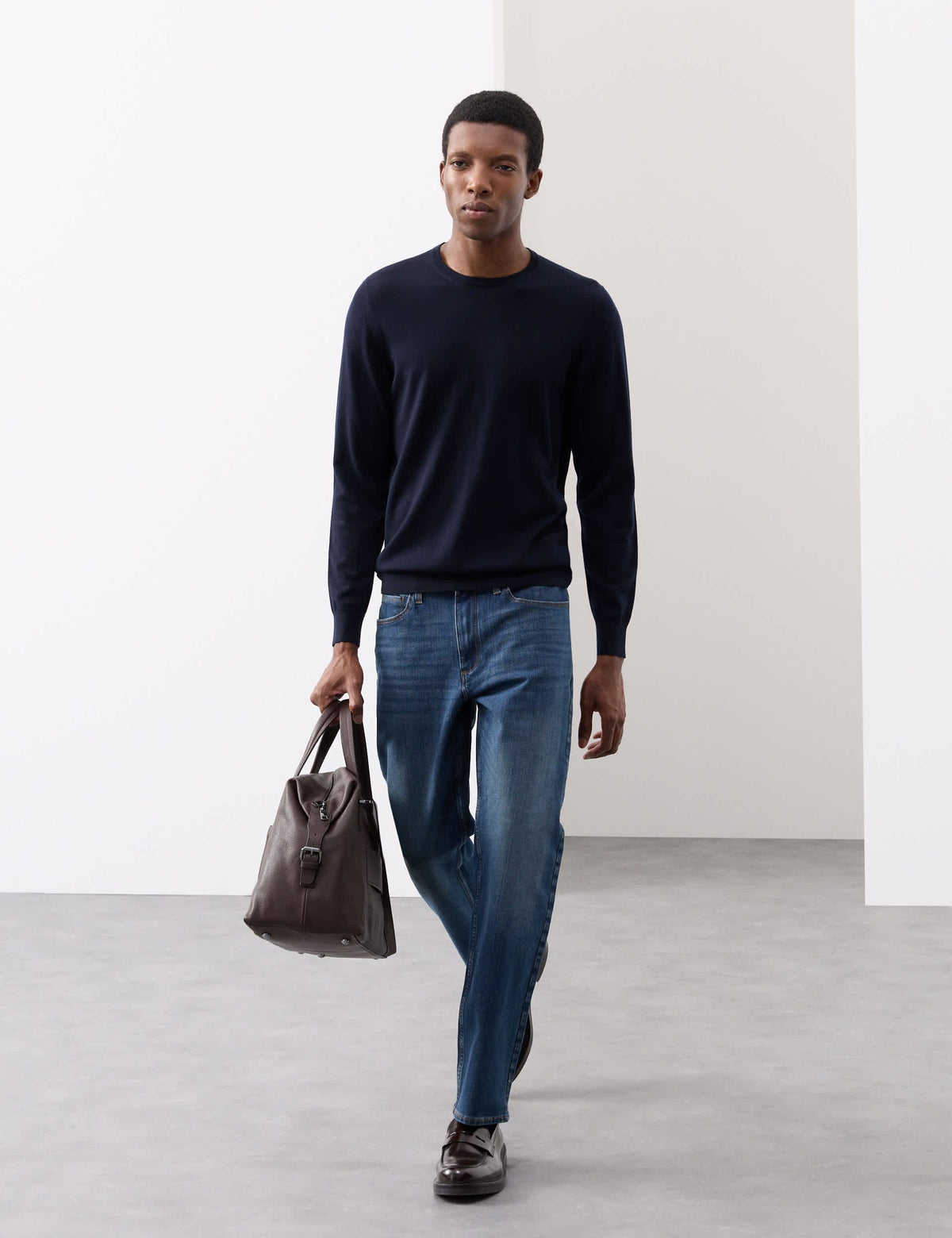 Esnek Straight Fit Jean