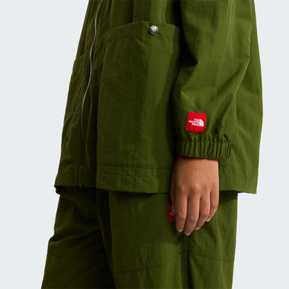 The North Face Red Box Nylon L/s Erkek Yeşil Gömlek