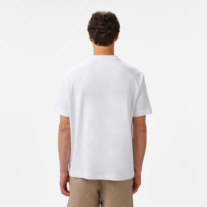 Nautica Erkek Beyaz Oversize Fit T-shirt