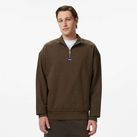 Hugo Neeler Erkek Kahverengi Sweatshirt