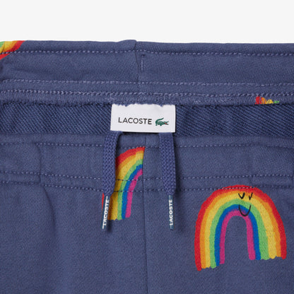 Lacoste Çocuk Desenli Lacivert Şort