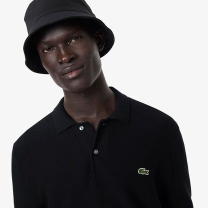 Lacoste Classic Fit Erkek Siyah Kazak