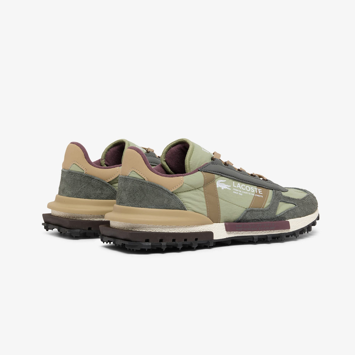 Lacoste Elite Active Erkek Yeşil Sneaker