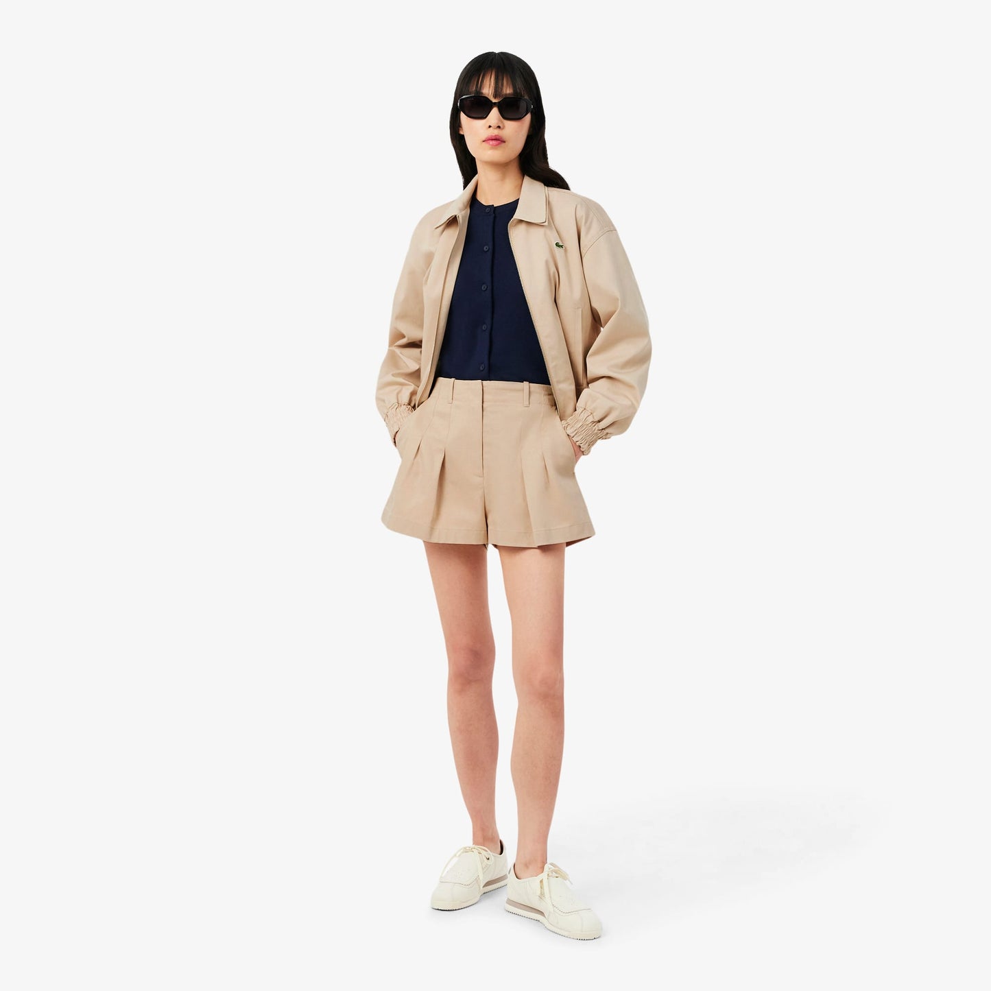 Lacoste Oversize Fit Kadın Pembe Şort