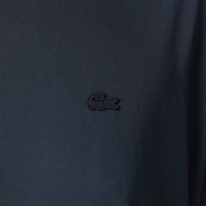 Lacoste Kadın Relaxed Fit Bisiklet Yaka Koyu Gri T-shirt