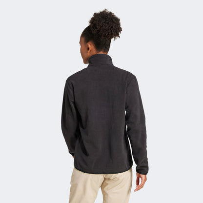 Adidas Mountain Essentials Half-zip Fleece Kadın Siyah Polar
