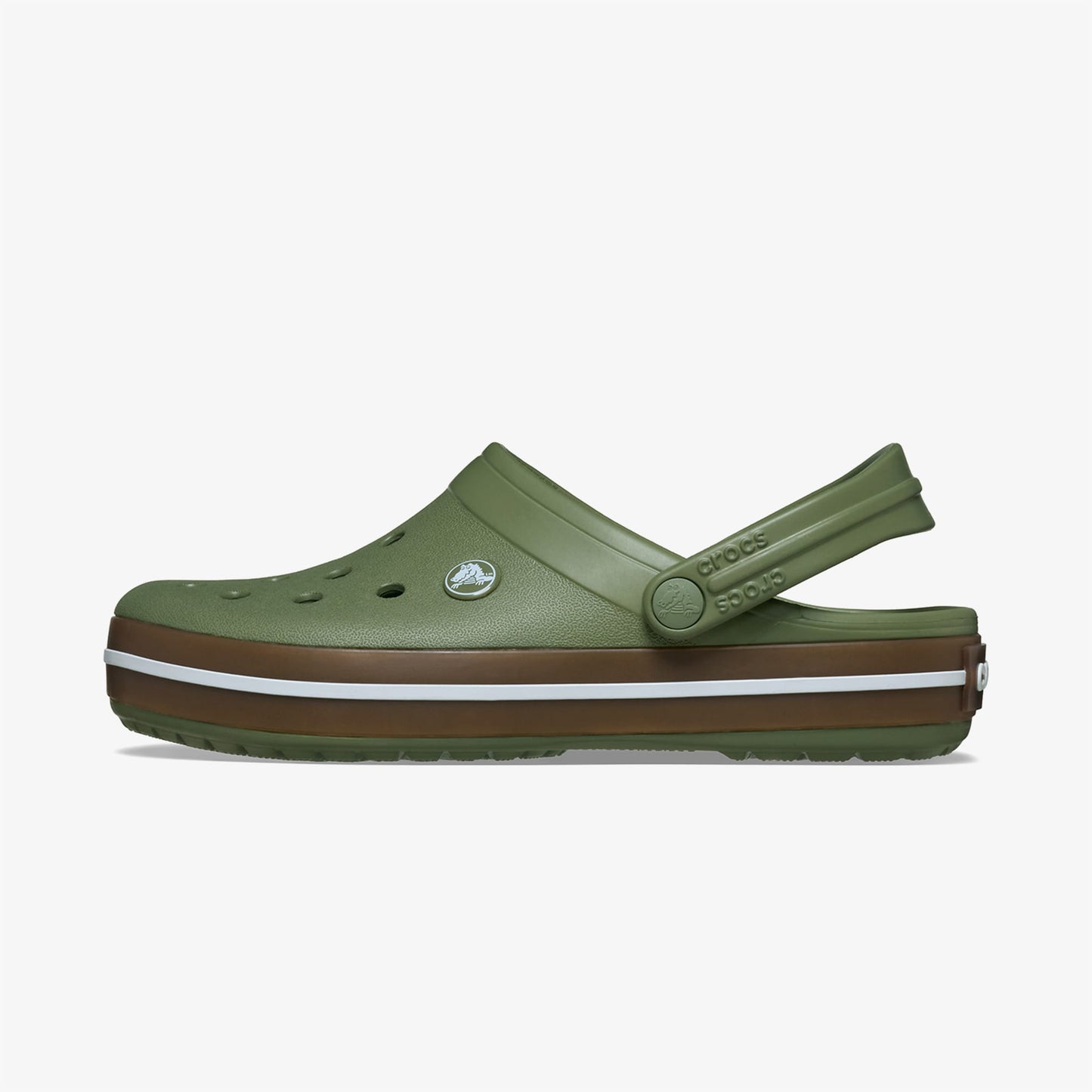 Crocs Crocband Gum Clog Erkek Yeşil Terlik