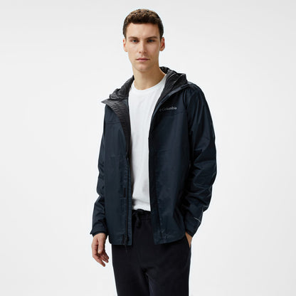 Columbia Watertight Erkek Gri Yağmurluk