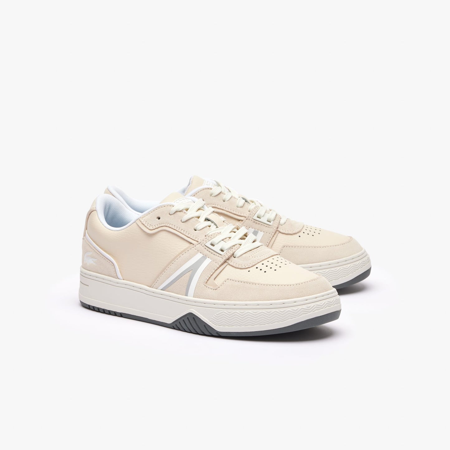 Lacoste L001 Erkek Bej Sneaker