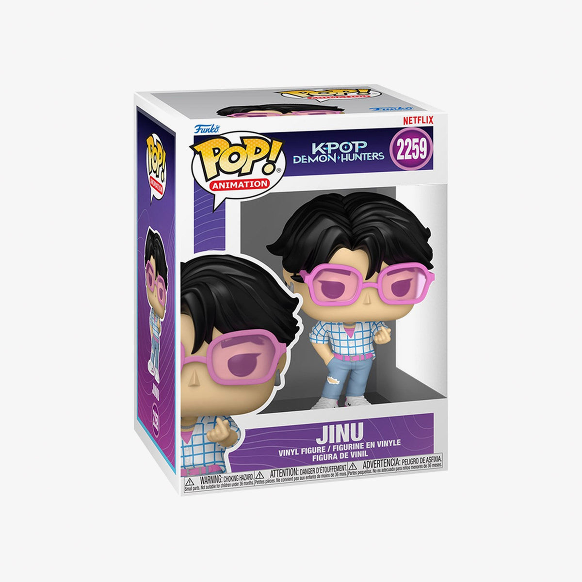 Funko Pop! Animation: Kpop Demon Hunters - Jinu Unisex Renkli Figür