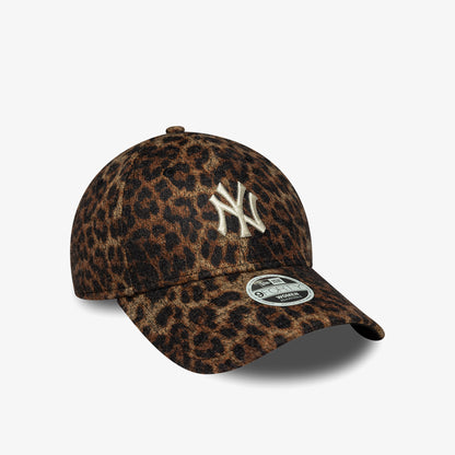 New Era Cosy Leopard 9forty Neyyan Daublk Kadın Kahverengi Şapka