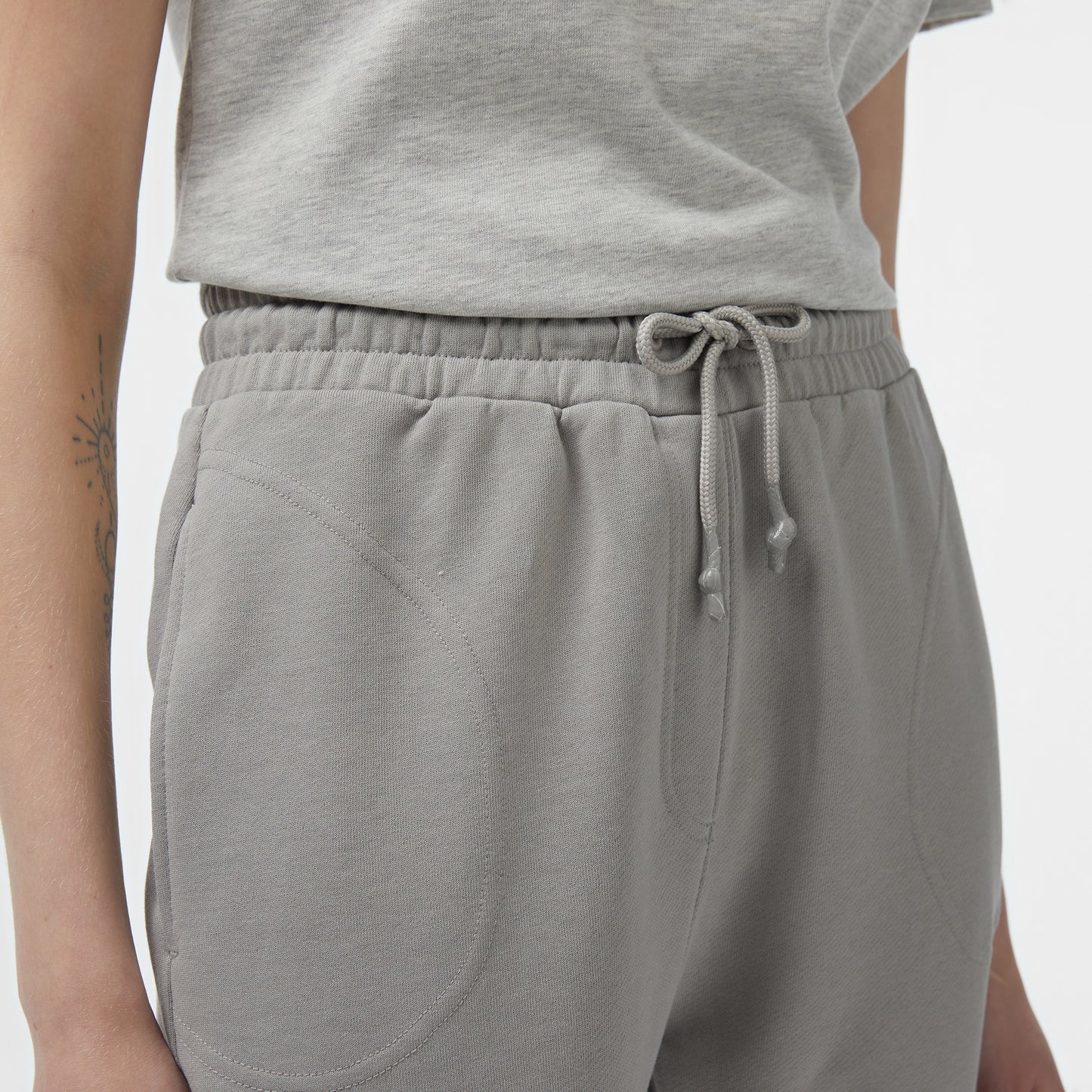 United4 Comfort Flare Kadın Gri Eşofman Altı