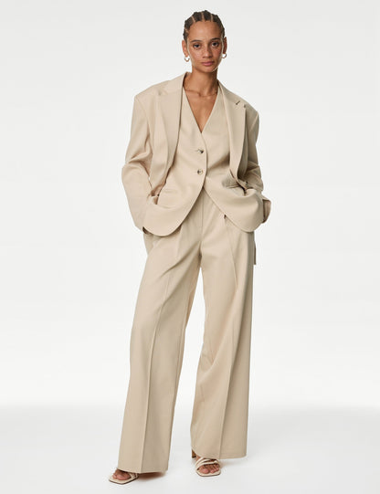 Lyocell™ Relaxed Fit Blazer Ceket