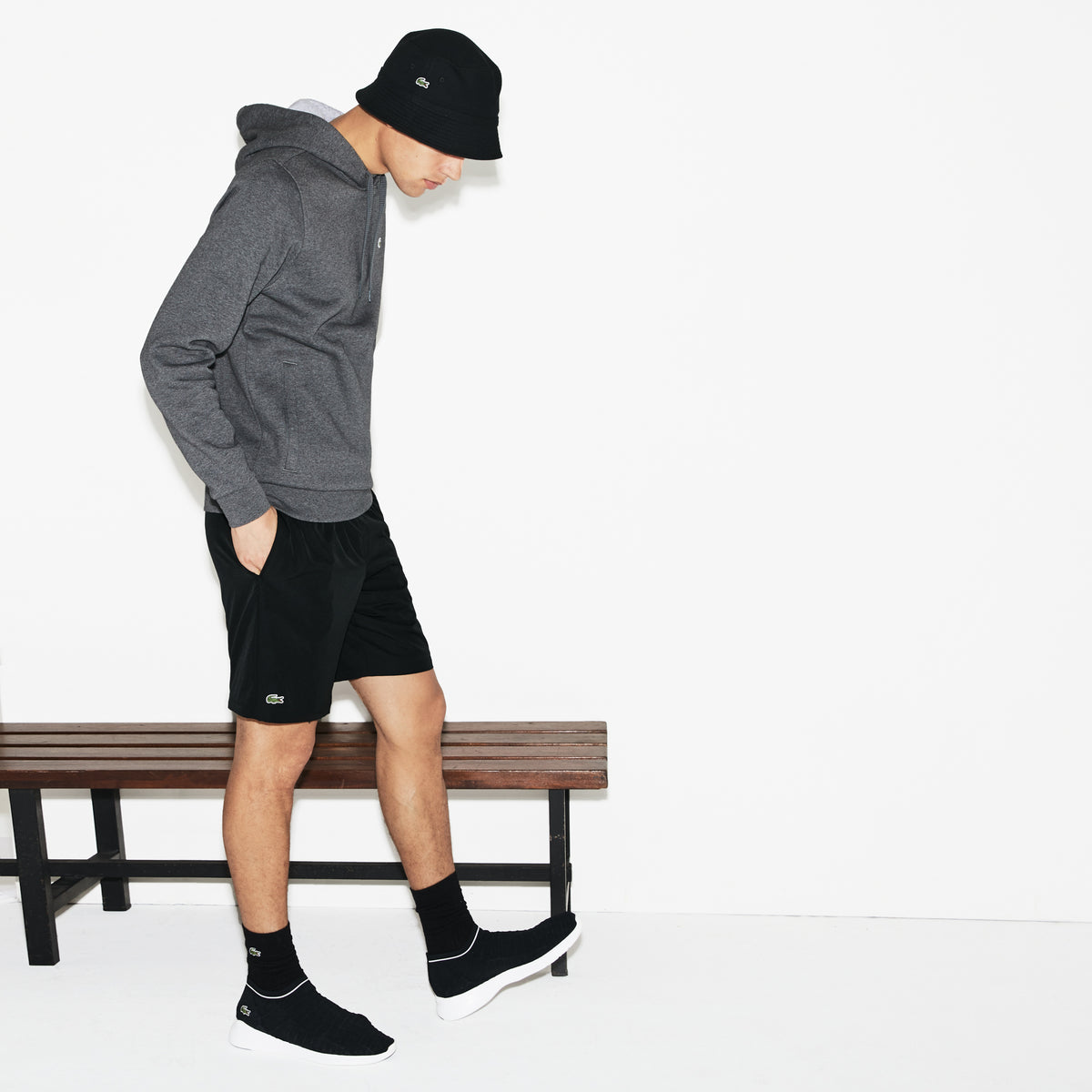 Lacoste Classic Fit Erkek Siyah Şort