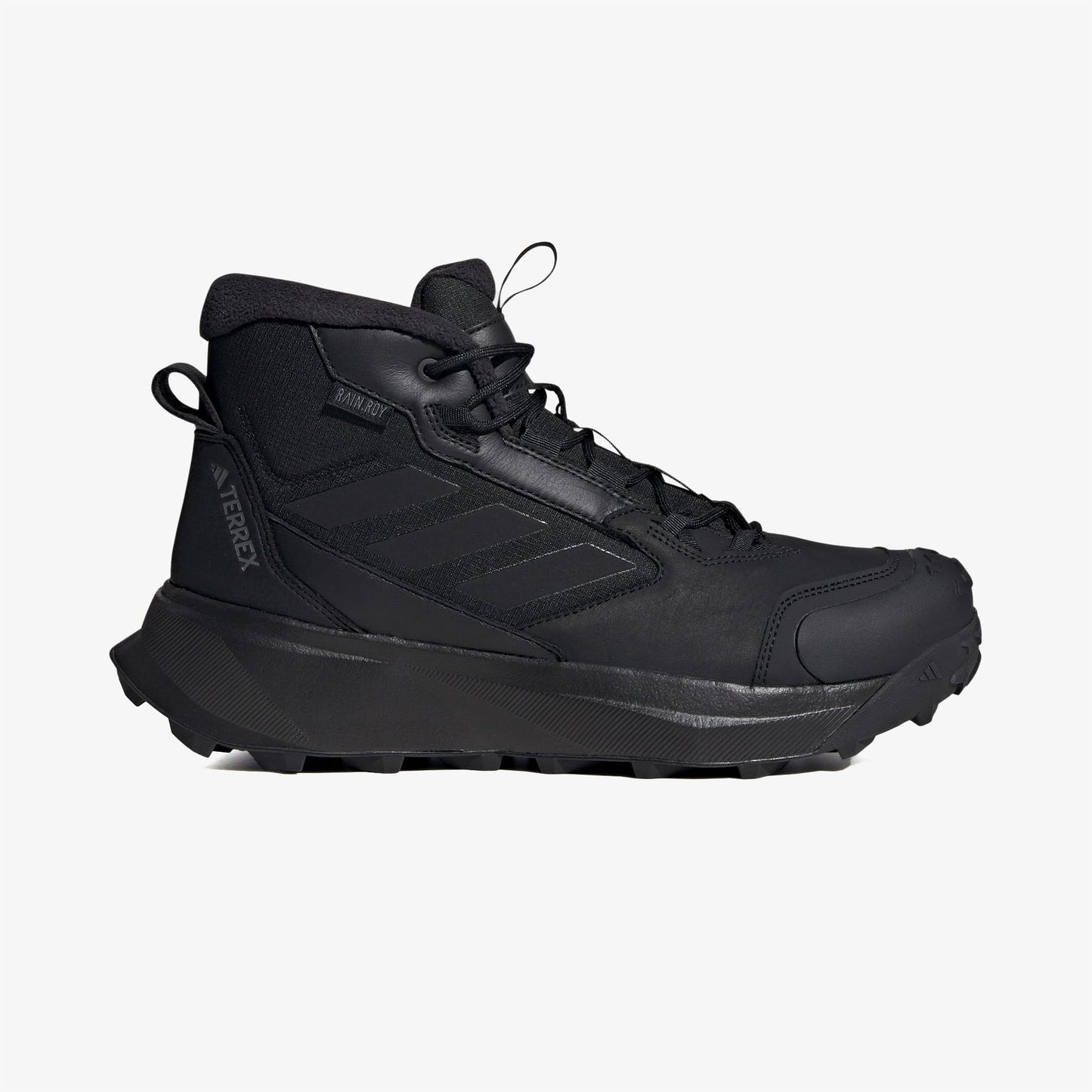 Adidas Terrex Winter Leather Erkek Siyah Bot