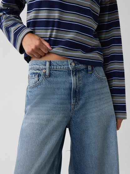 Mavi Mid Rise Ultrasoft Baggy Jean Pantolon