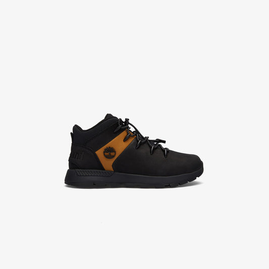 Timberland Sprint Trekker Mid Bungee Çocuk Siyah Outdoor Ayakkabı